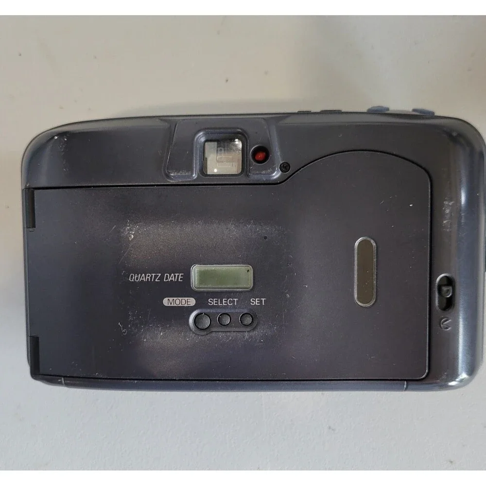 Nikon One Touch Zoom 70 AF 35mm Film Camera Point & Shoot Powers On Shutter REA